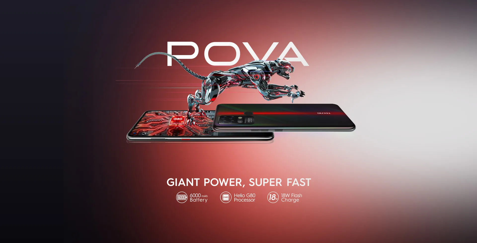 Read more about the article Tecno Pova 6 new smartphone with 16GB RAM and 6000 mAh battery has amazing features